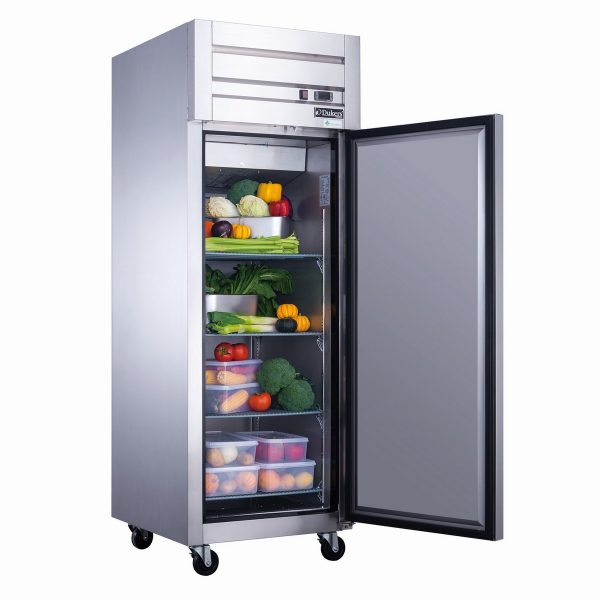 D28AR Commercial Single Door Top Mount Refrigerator in Stainless Steel