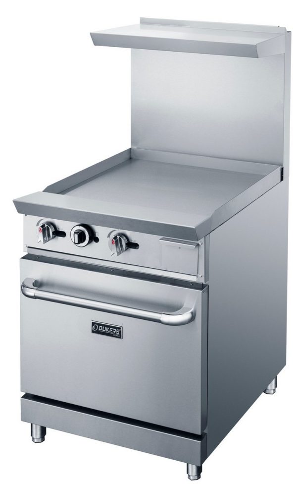 DCR24-GM 24" Gas Range with 24" Griddle - Image 2