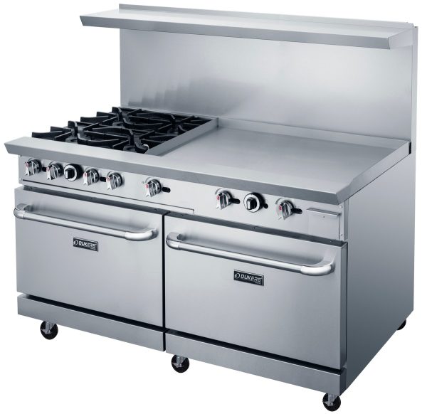 DCR60-4B36GM 60" Gas Range with Four (4) Open Burners & 36" Griddle - Image 2