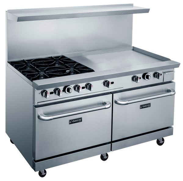 DCR60-4B36GM 60" Gas Range with Four (4) Open Burners & 36" Griddle