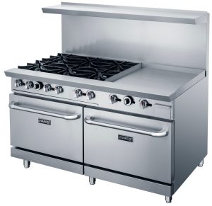 DCR60-6B24GM 60" Gas Range with Six (6) Open Burners & 24" Griddle