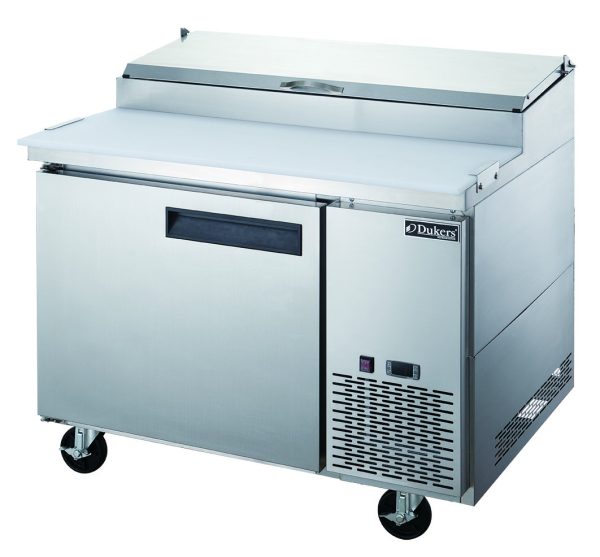 DPP44-6-S1 Commercial Single Door Pizza Prep Table Refrigerator - Image 3