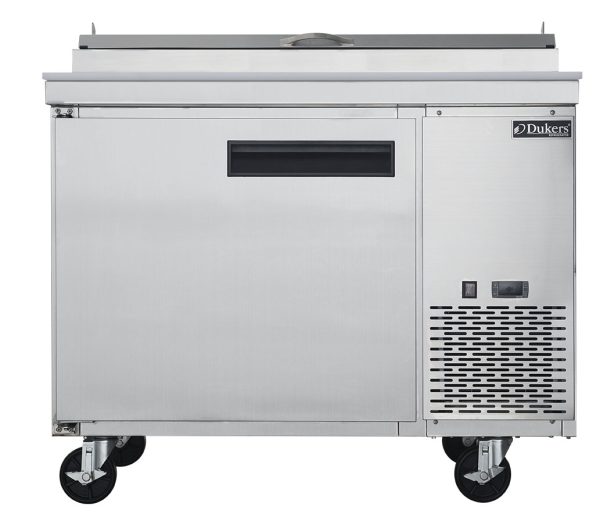 DPP44-6-S1 Commercial Single Door Pizza Prep Table Refrigerator - Image 2