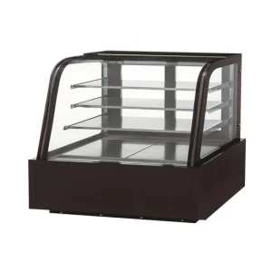 DDM60R-CB Curved Glass 60 Cake Showcase
