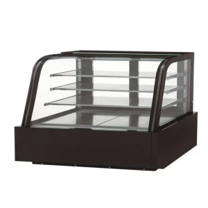 DDM72R-CB Curved Glass 72 Cake Showcase