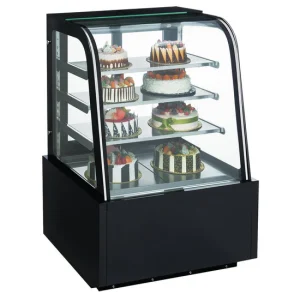 DDM36R-CB Curved Glass 36 Cake Showcase