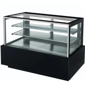 DDM72R - Straight Glass 72 Cake Showcase
